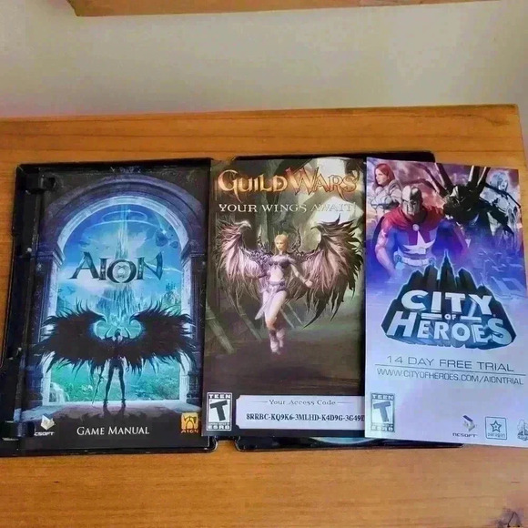 AION DVD ROM ONLINE SOFTWARE Rated Teen PC 2009 Original Metal Box - Picture 4 of 7